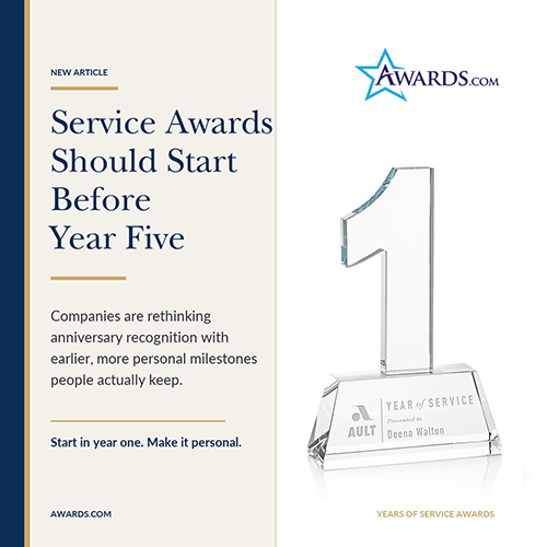 Years of service and anniversary awards guide