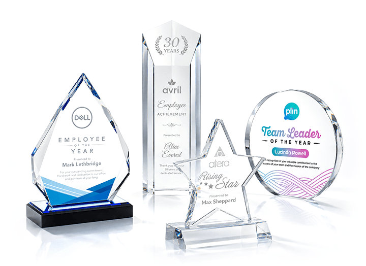 Example of Personalized Engraved Awards